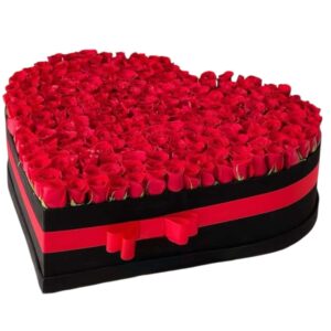 Caja Corazón de Rosas