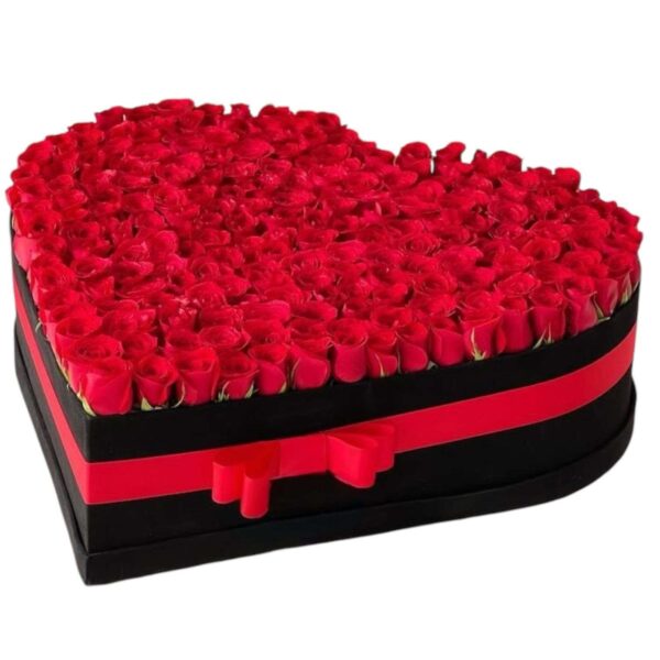 Caja Corazón de Rosas