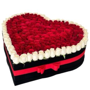 Caja Corazón Clásico Bicolor